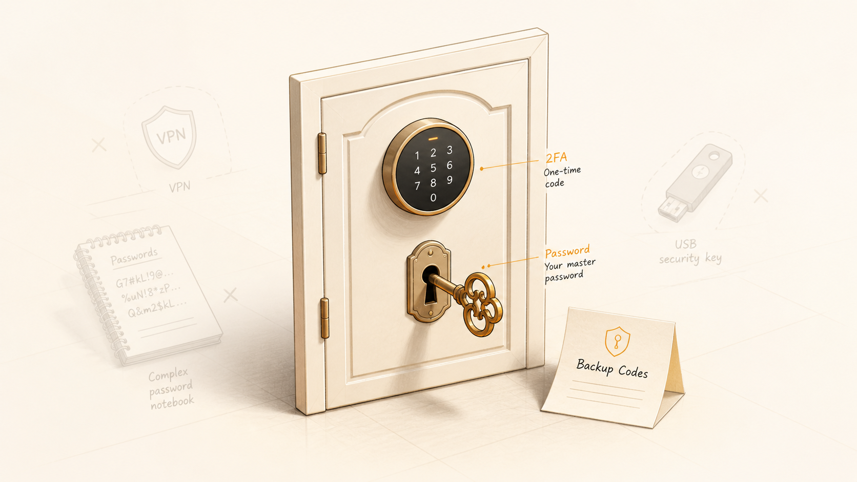 1Password と 2FA で守るベースライン ─ 数百人の事故から逆算した最初の2手