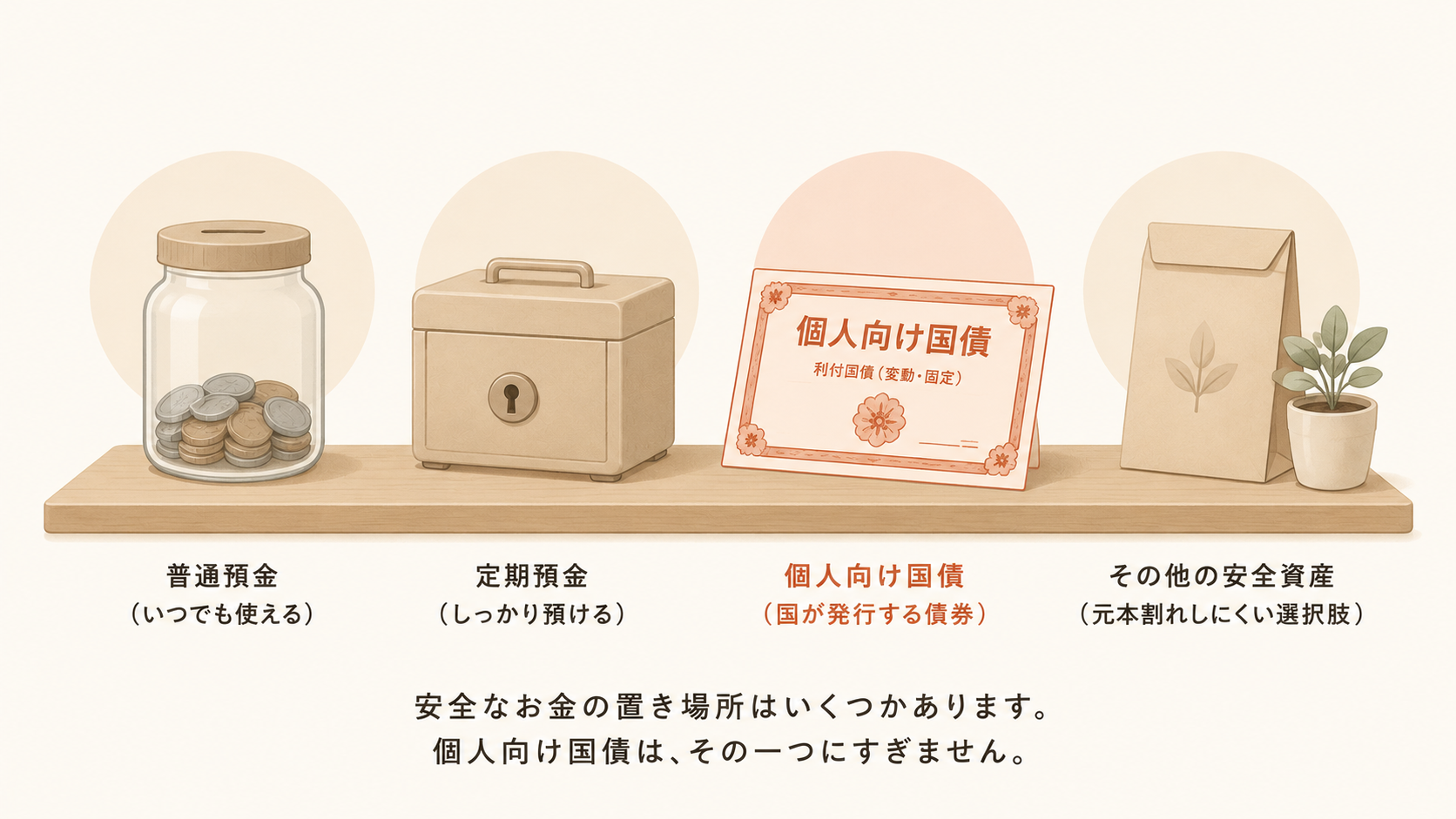 個人向け国債は必要? ── 「絶対いる」ではなく 守りの選択肢の一つ
