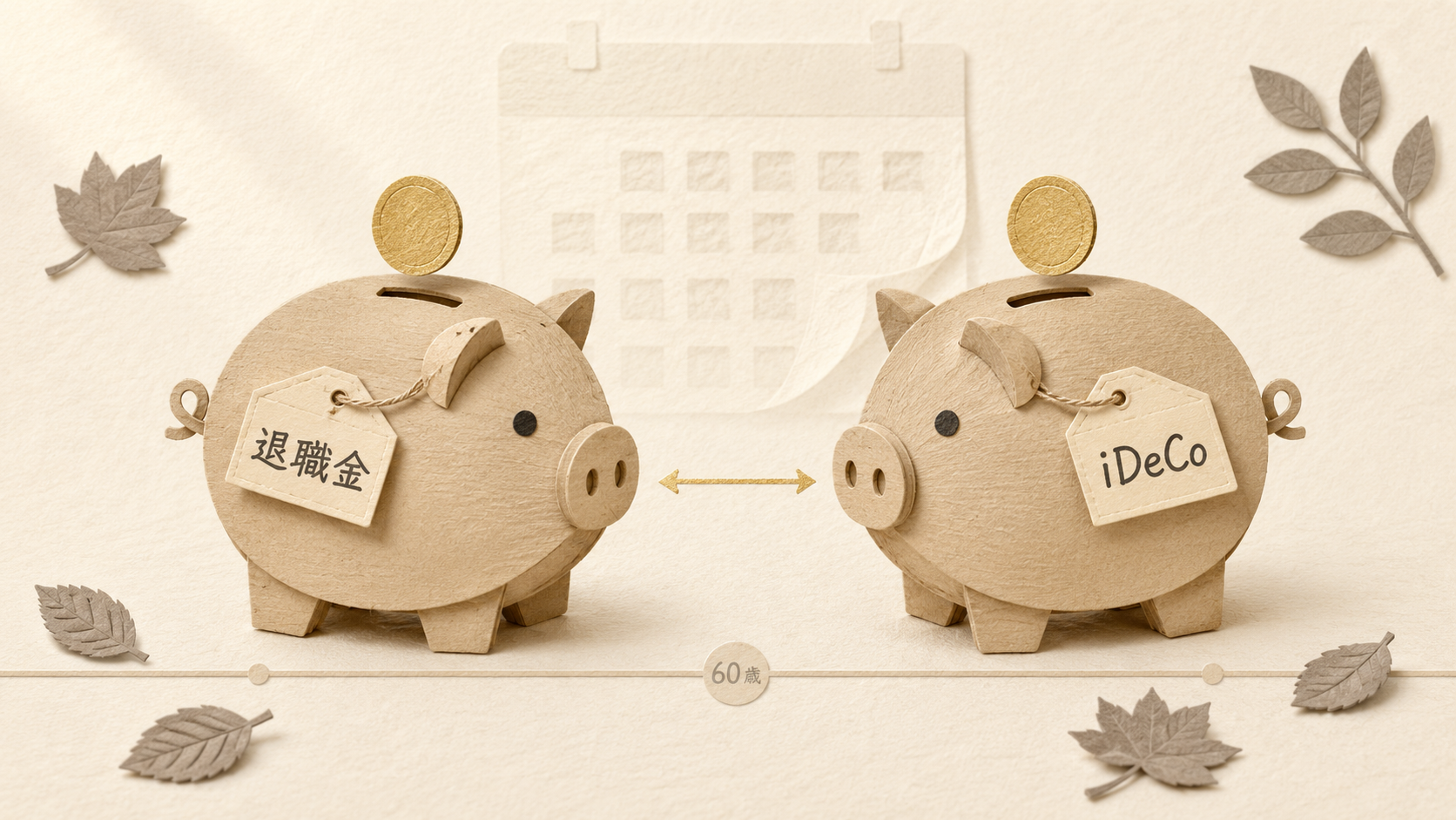 あなたの退職金、世間一般のイメージと同じ?── 住宅ローン × iDeCo の組み立て直し